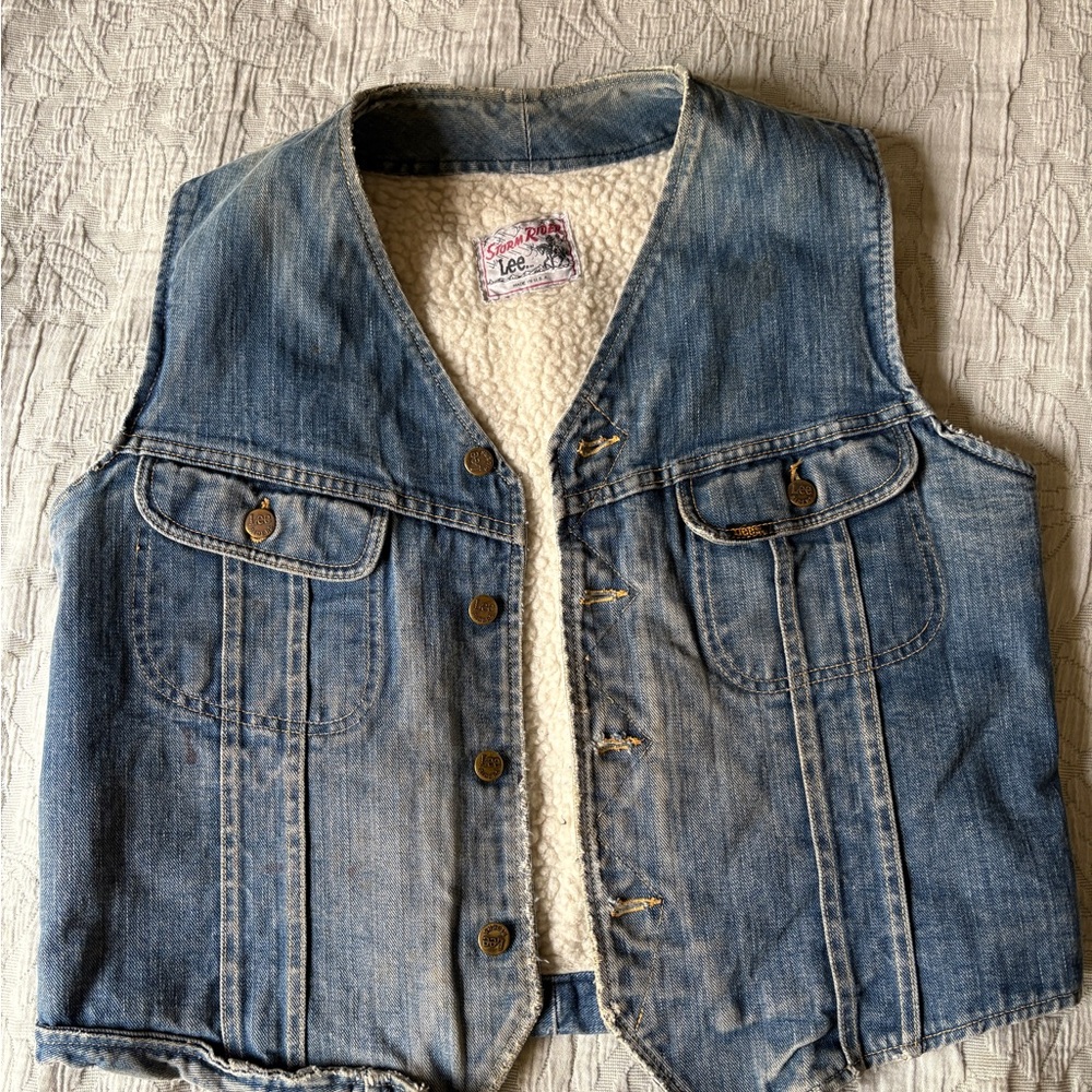 Stone Rider Lee Light Blue Denim Vest
